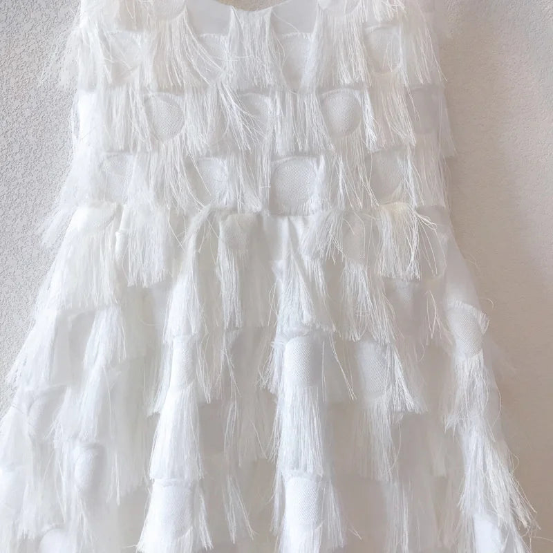 Robe à frange été matching Maman Avec Moi