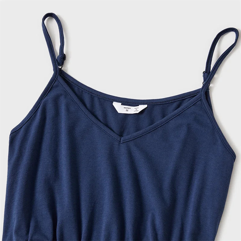 Tenue été impression florale matching pour toute la famille