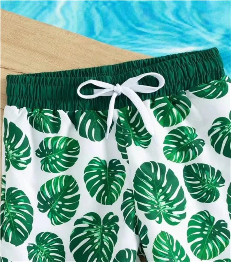 Maillot de bain été matching pour toute la famille