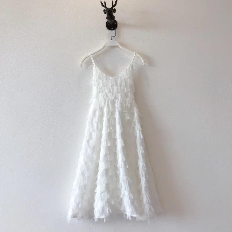 Robe à frange été matching Maman Avec Moi