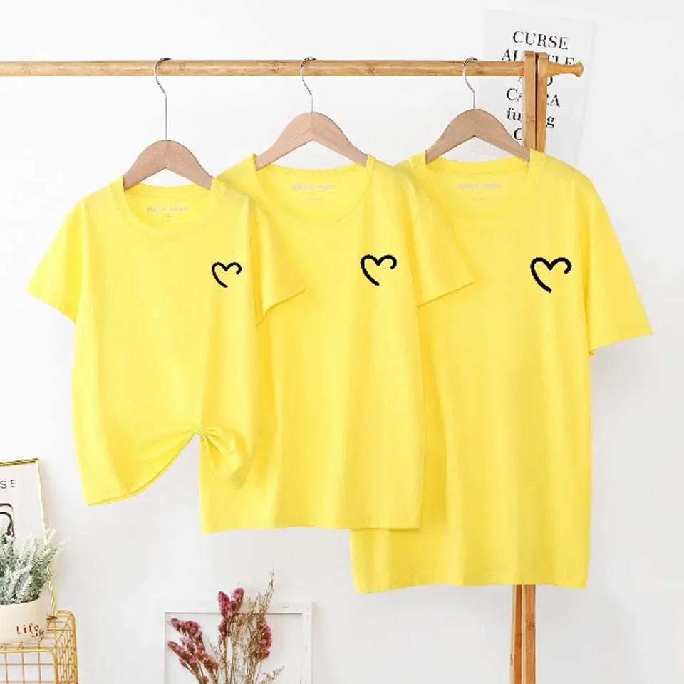 T-Shirt coup de cœur matching Maman Avec Moi