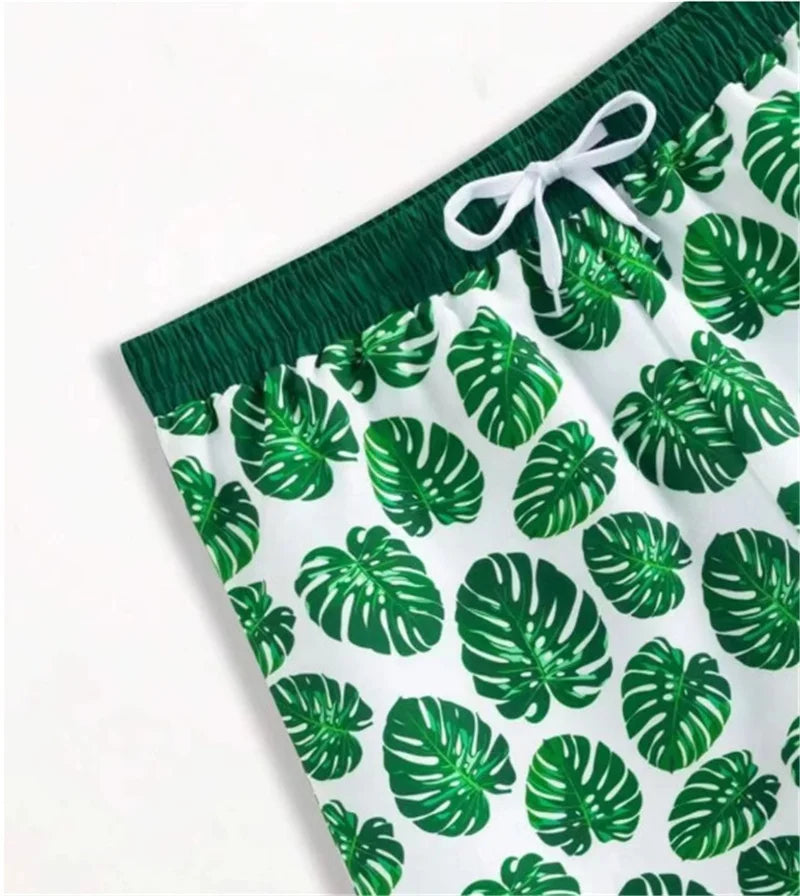 Maillot de bain été matching pour toute la famille