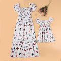Robe à motif multiple matching Maman Avec Moi