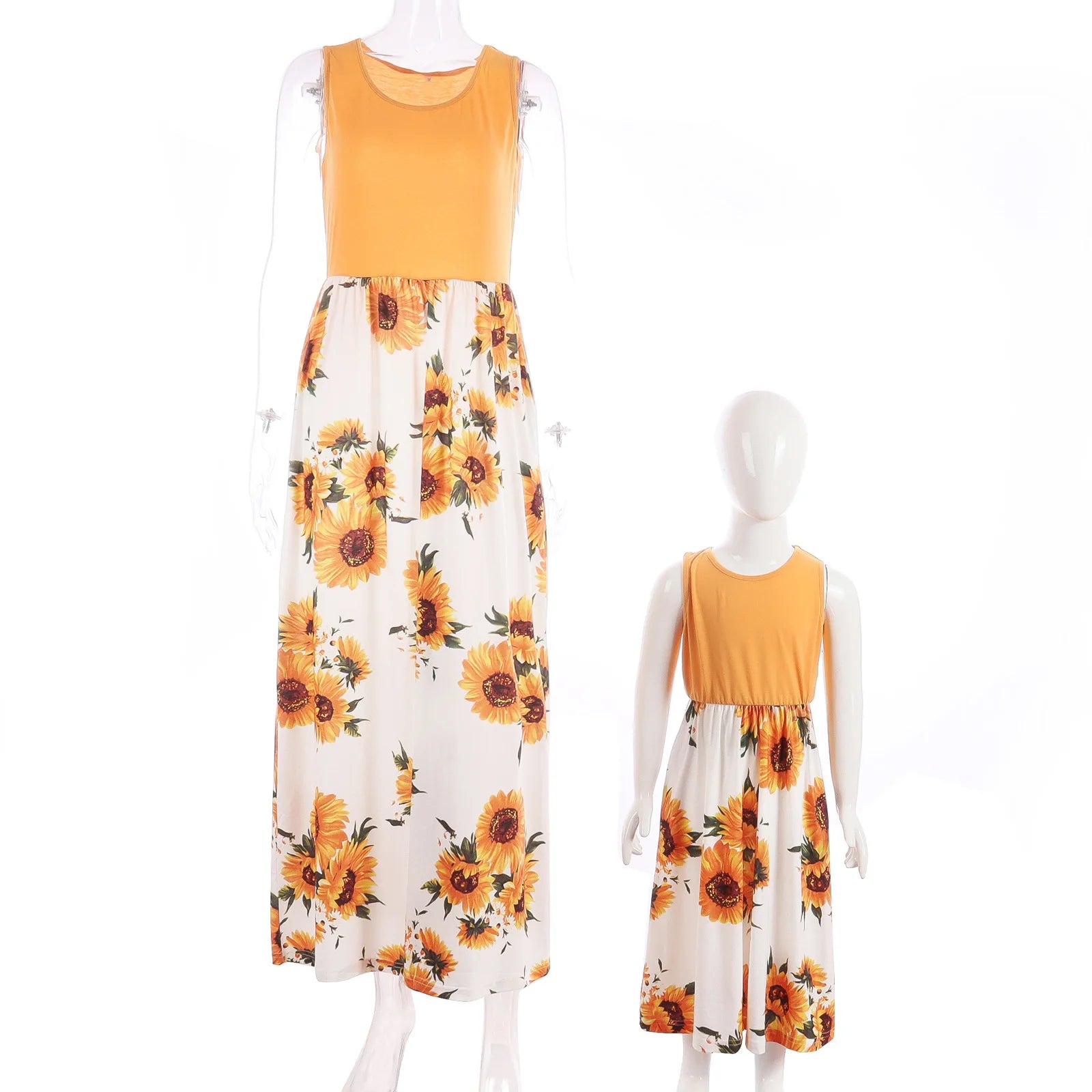 Robe été légère fleurie matching Maman Avec Moi