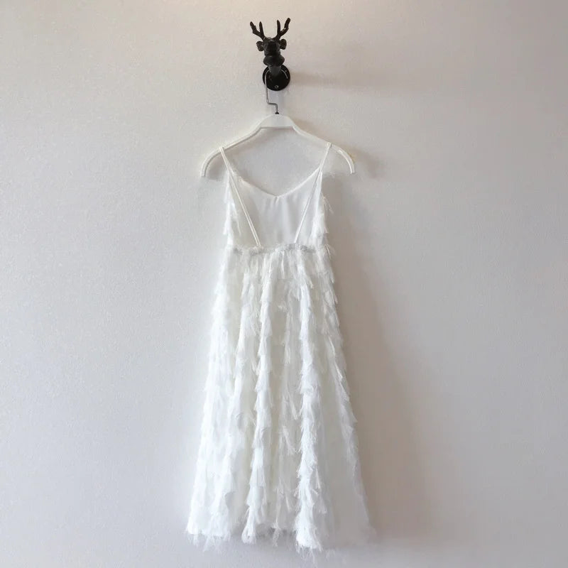 Robe à frange été matching Maman Avec Moi