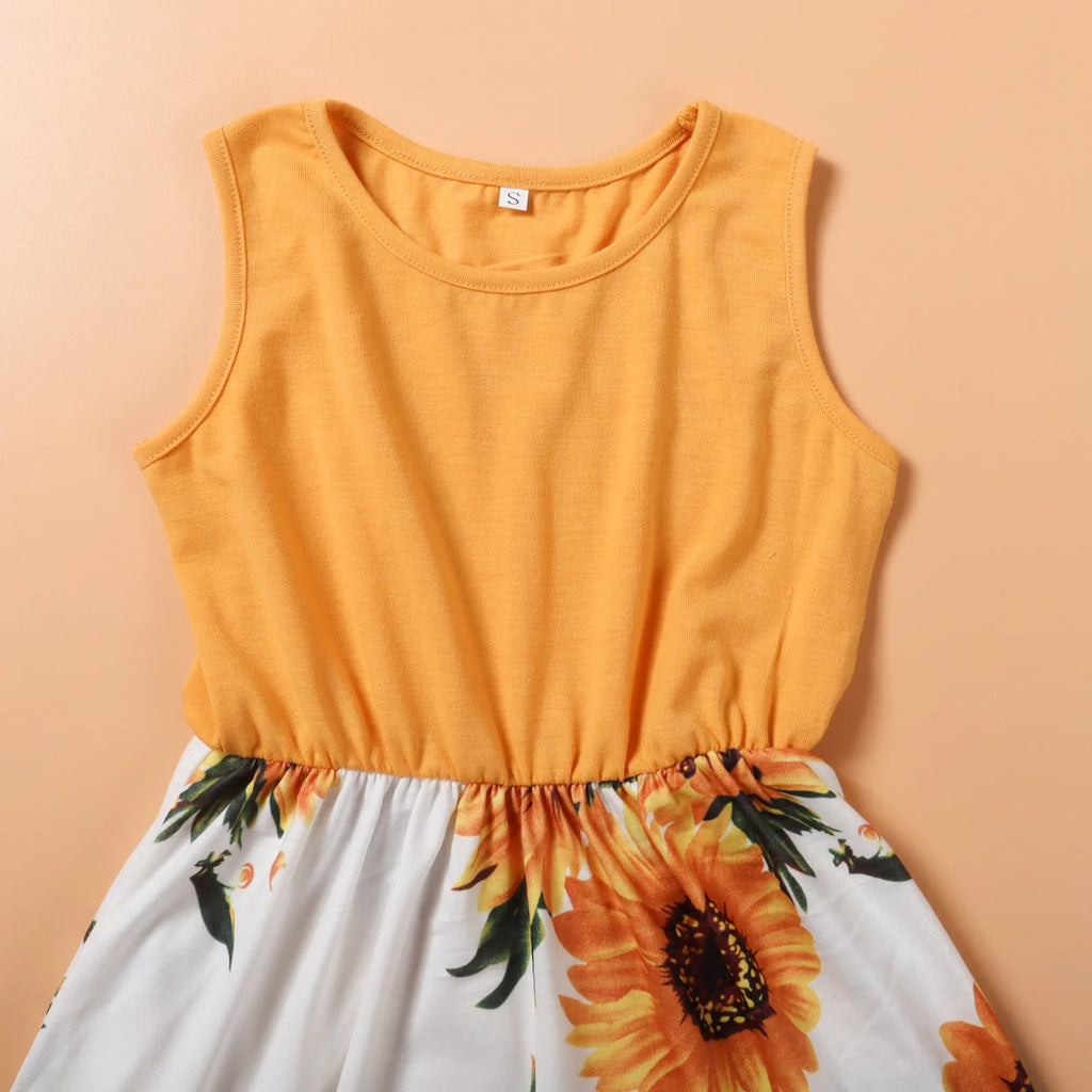 Robe été légère fleurie matching Maman Avec Moi