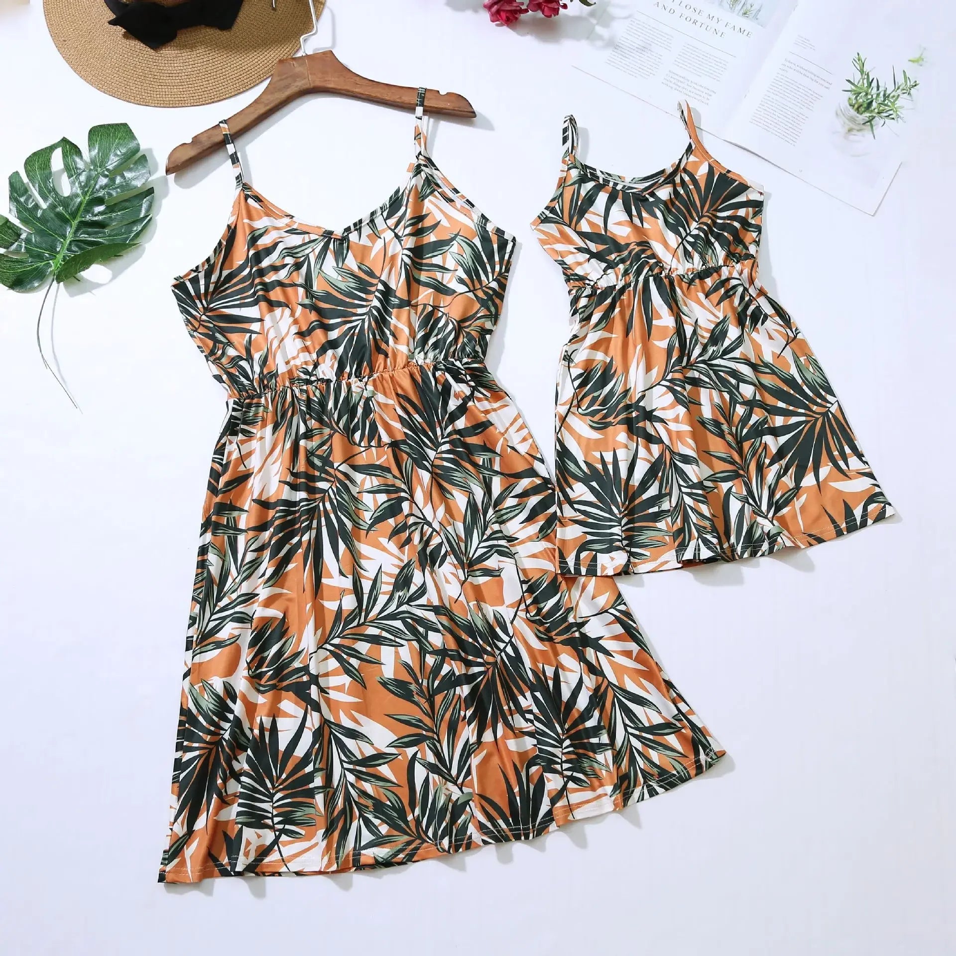 Robe à motif multiple matching Maman Avec Moi