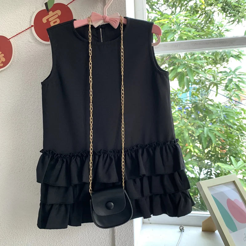 Petite robe noire matching Maman Avec Moi